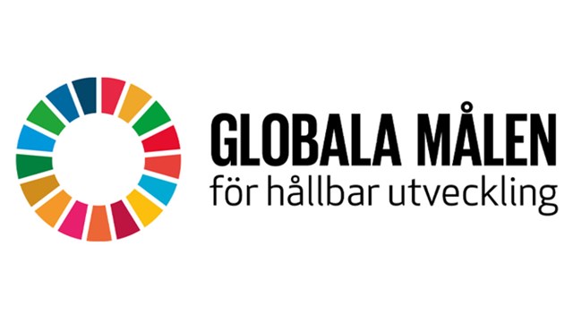 Logotyp för Globala målen.