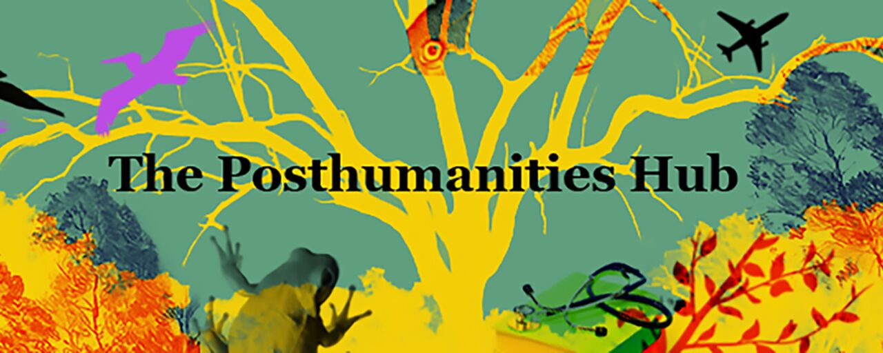 Posthumanities hub logo.