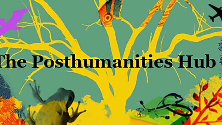 Posthumanities hub logo.