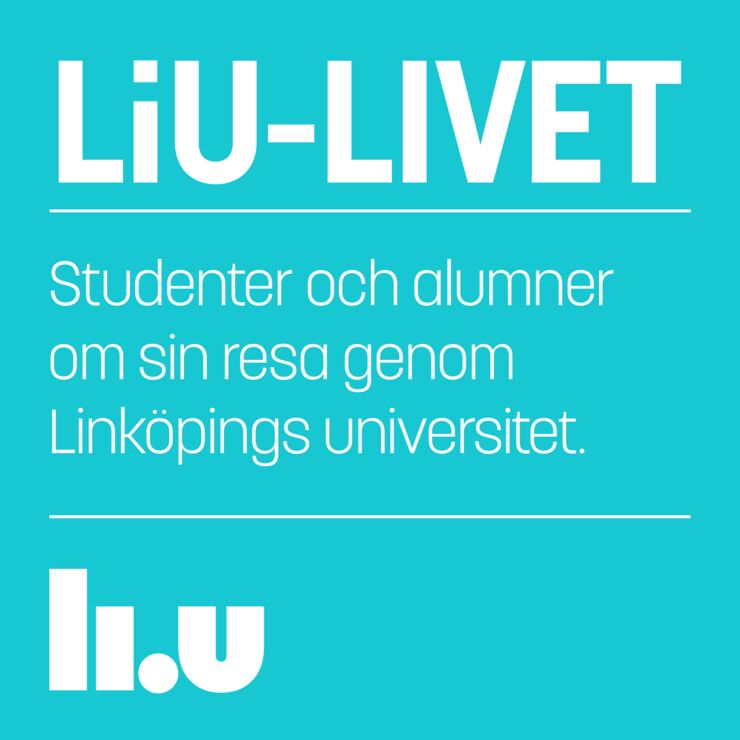 Omslagsbild för podcasten LiU-Livet.