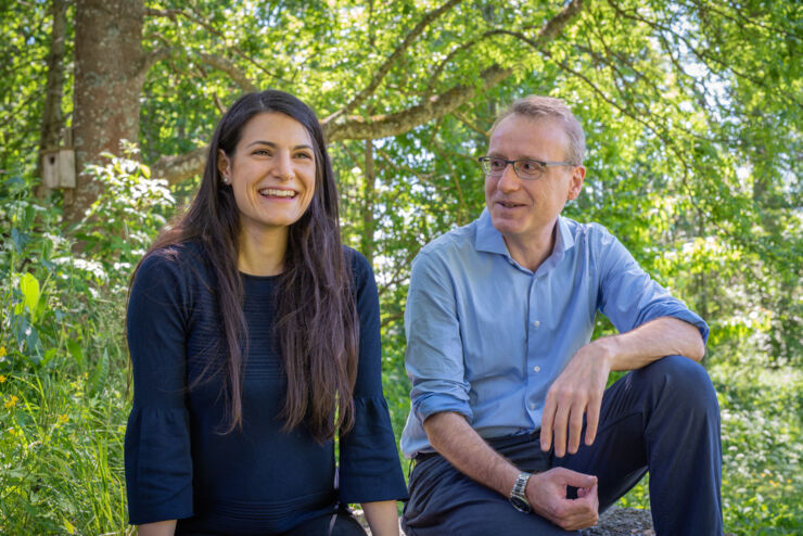 Angela Fontan and Claudio Altafini.