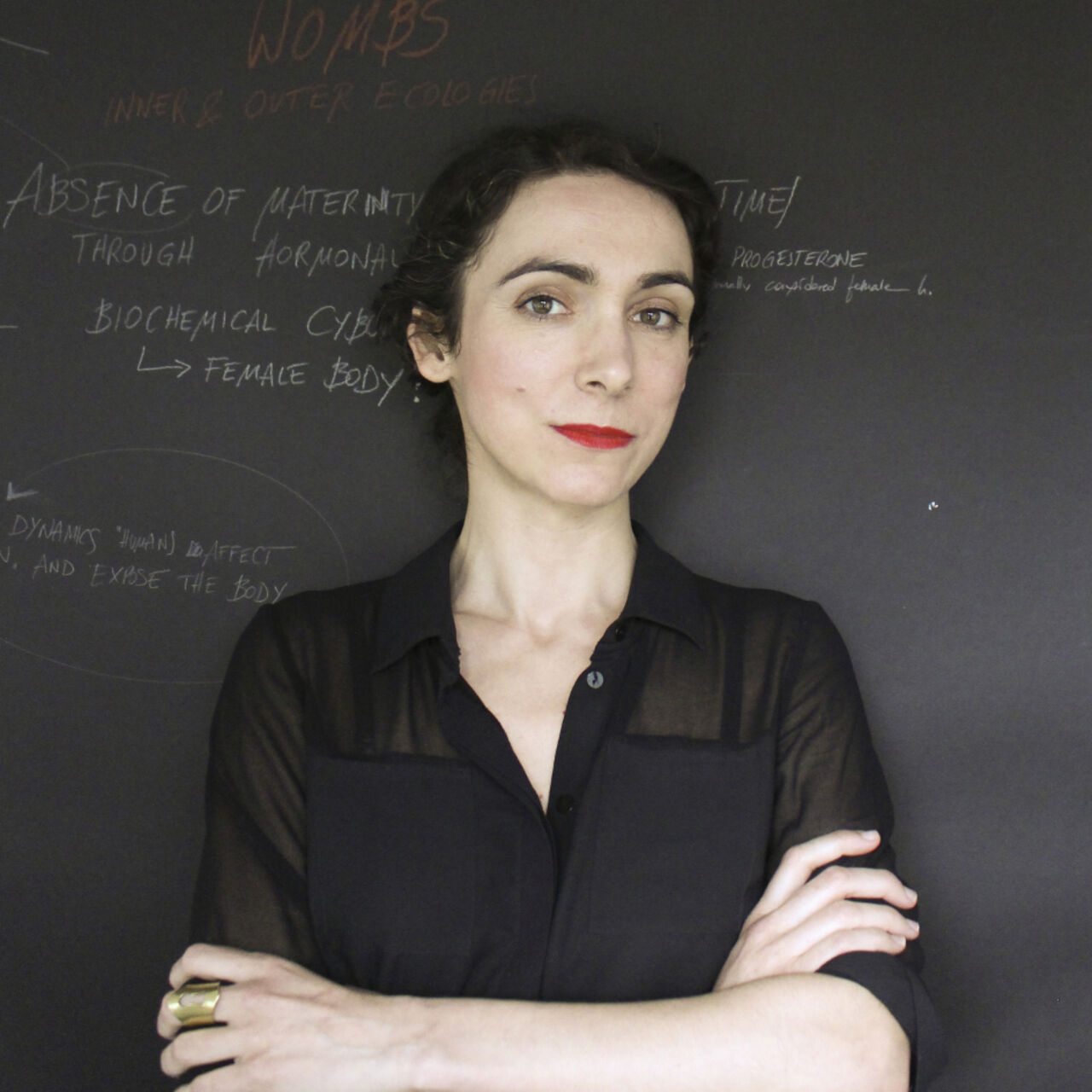 Porträtt av Margherita Pevere.