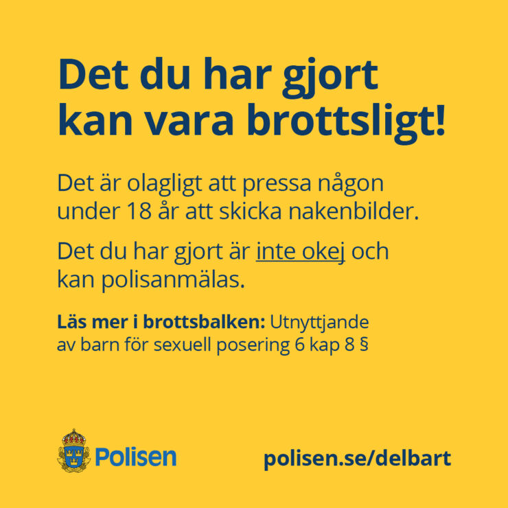Polisens information.