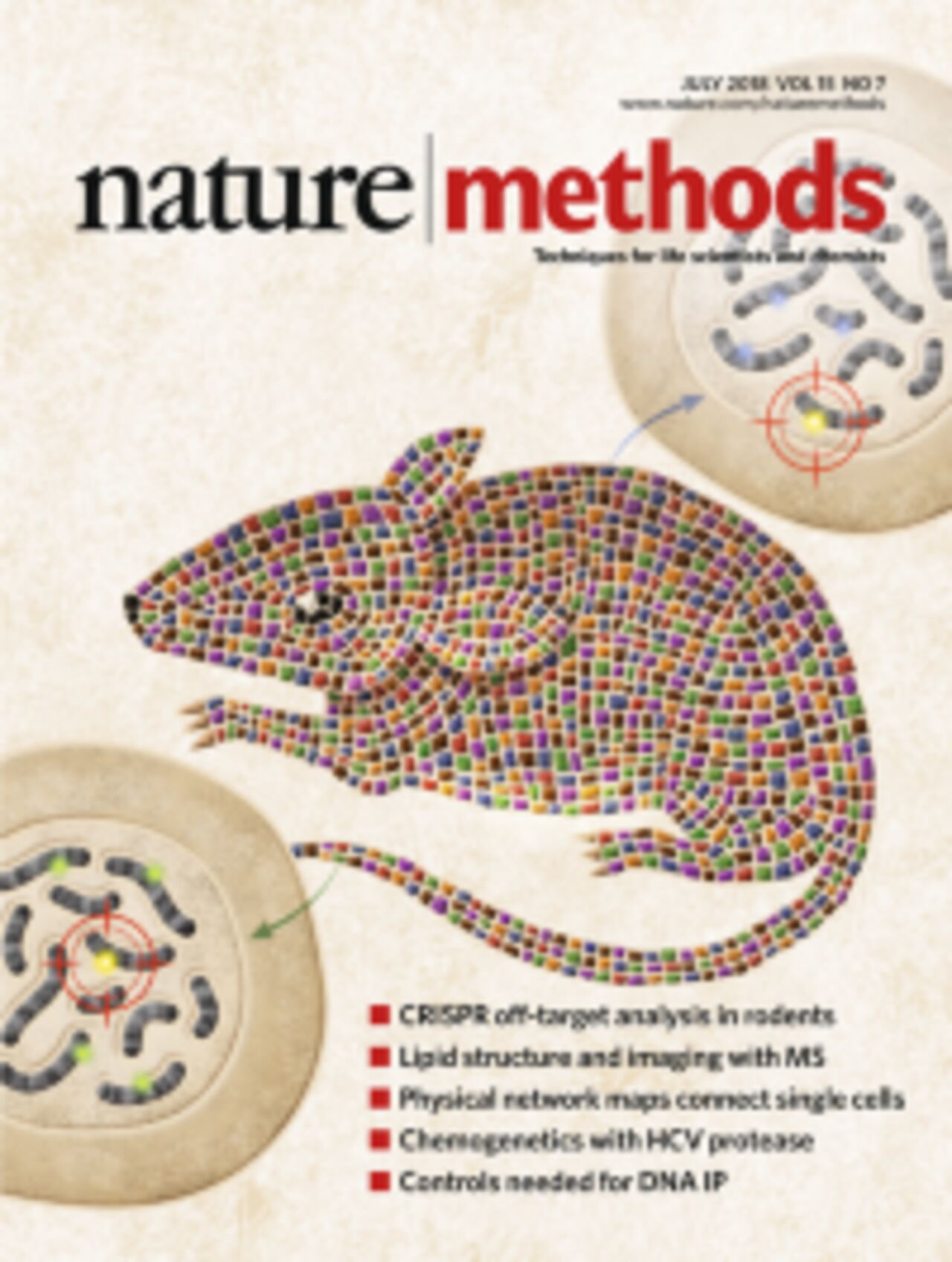 Nature methods omslag.