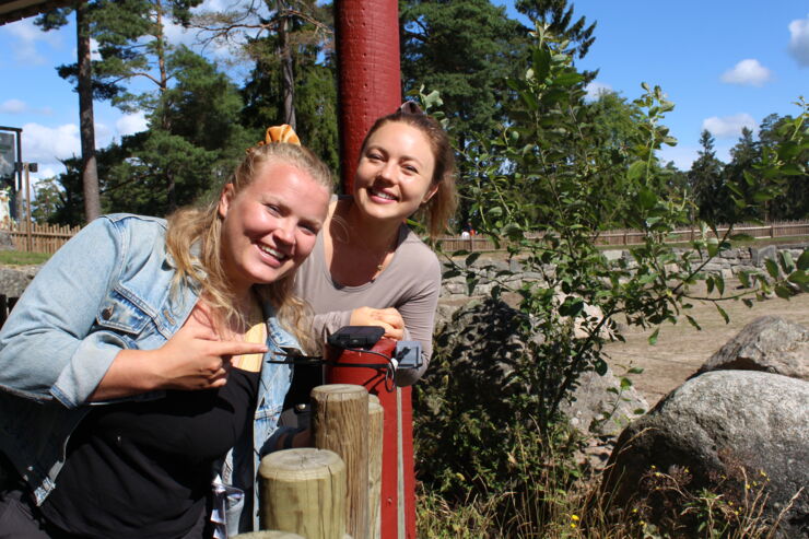 Amanda Tydén and Sara Olsson.