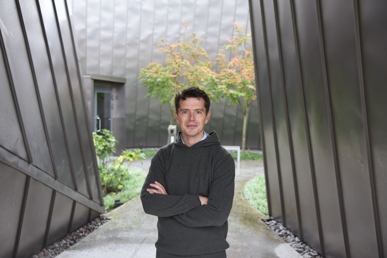 Per Persson vid Ångströmhuset