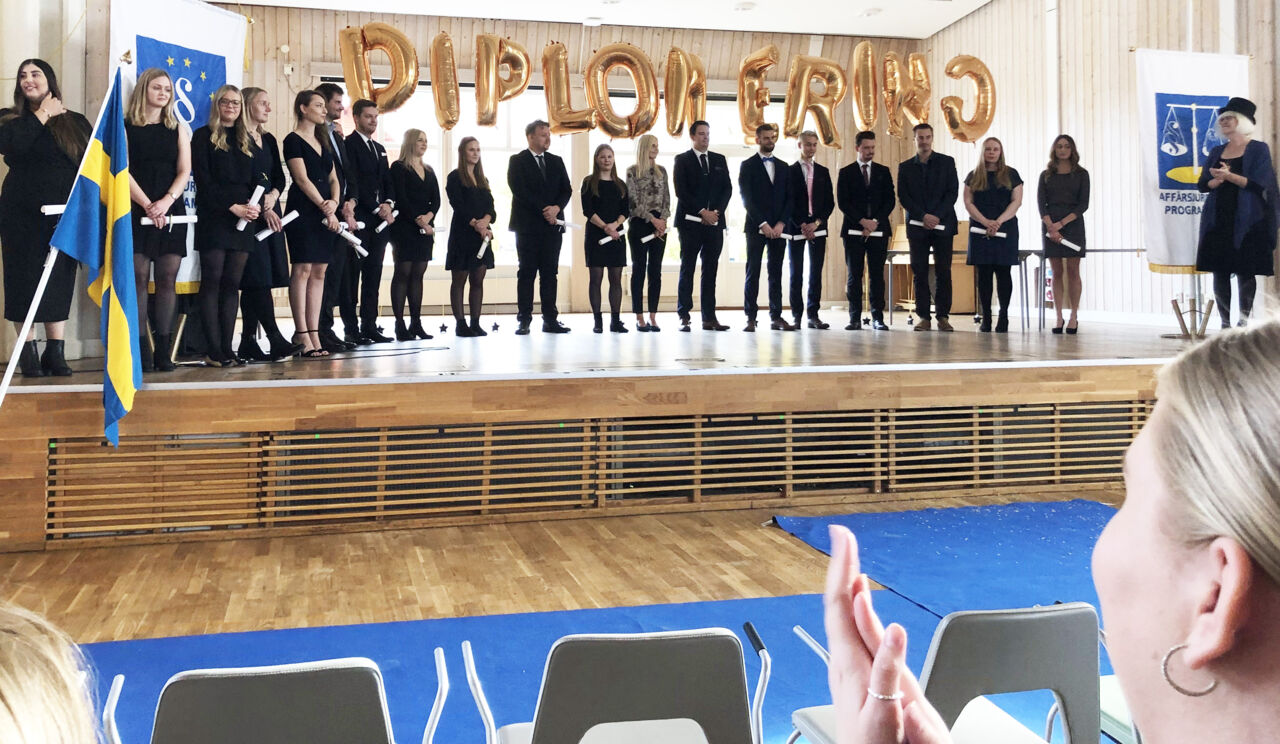 Diplomering studeter