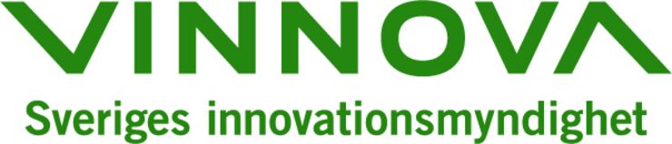 Innovationsmyndigheten Vinnovas logotyp.