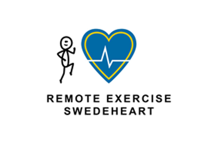 Logga för projektet The remote exercise SWEDEHEART study