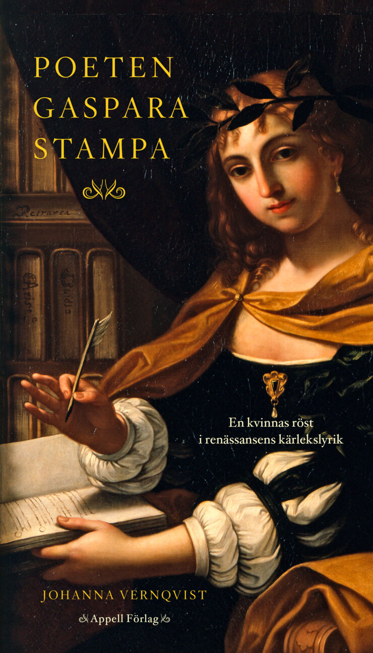 Bokomslag till Gaspara Stampa - en kvinnas röst i renässansens kärlekslyrik.
