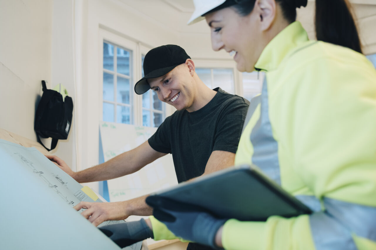 Arbete med maskininlärning.