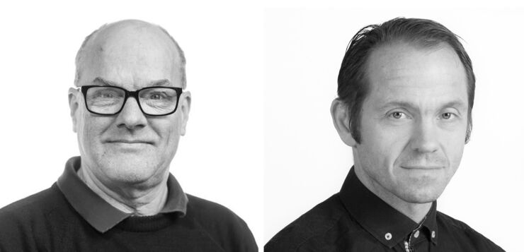 Installationsföreläsare våren 2022. Per-Anders Forstorp och Gissur Ó Erlingsson.