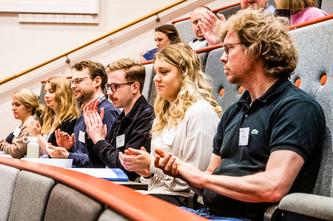 Publik vid konferensen.