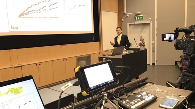 Erik Jakobsson successfully defended his PhD thesis