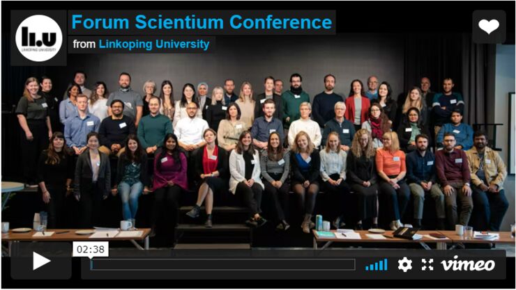 video från Forum Scientiums konferens 2021