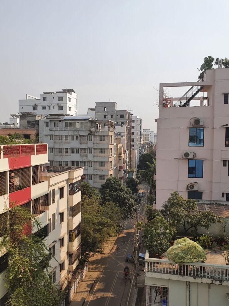 View over Dhaka.