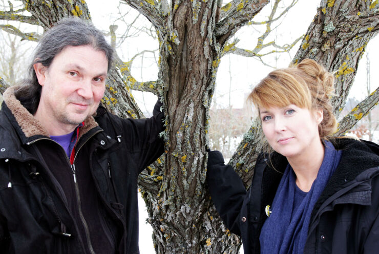 Johan Hedrén and Cecilia Åsberg.