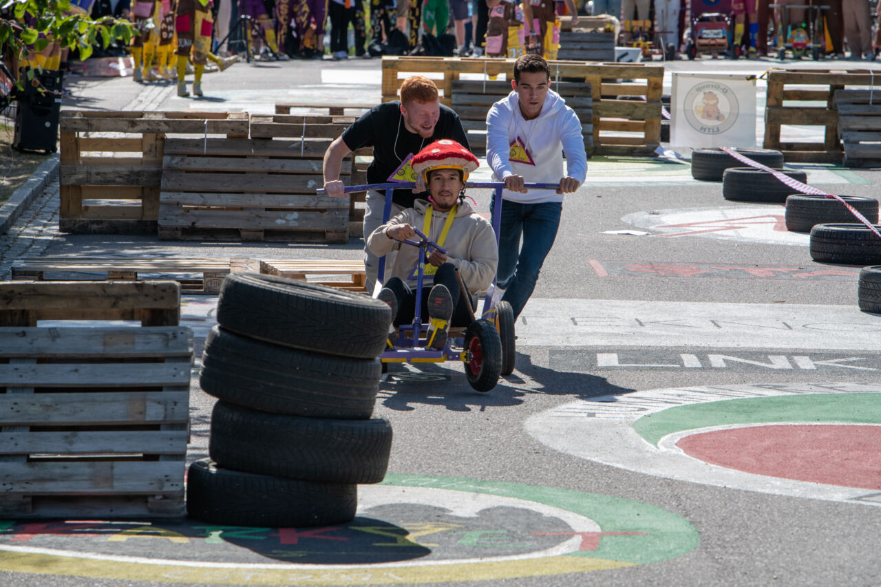 Boxcar race i Märkesbacken
