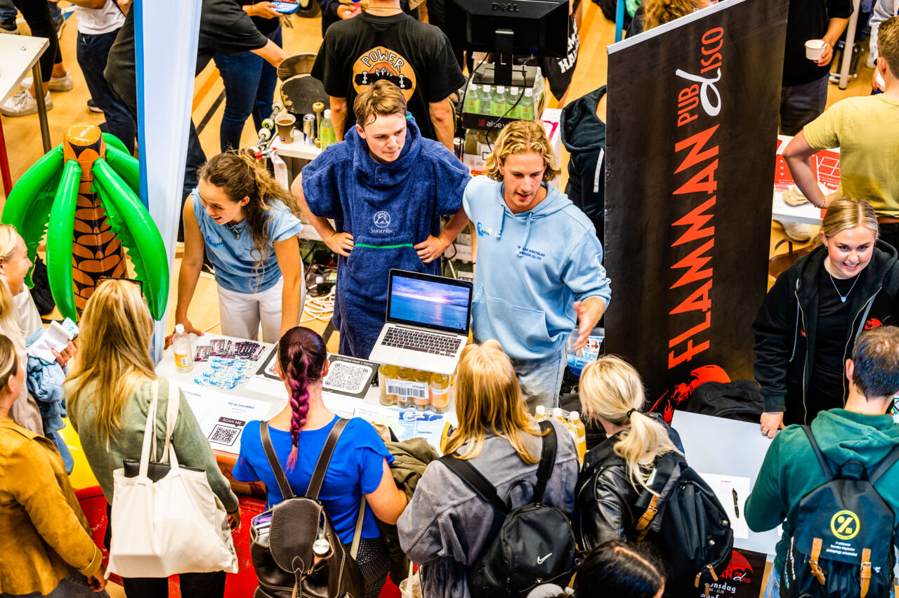 Picture from a student fair.