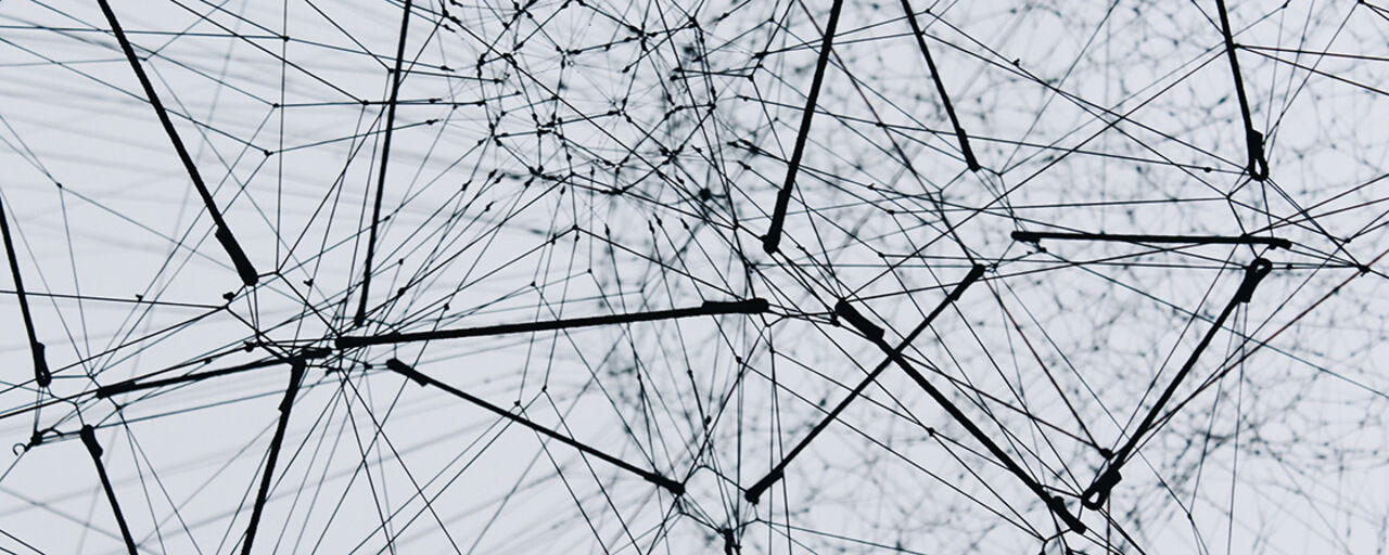 Illustration av ett nätverk.