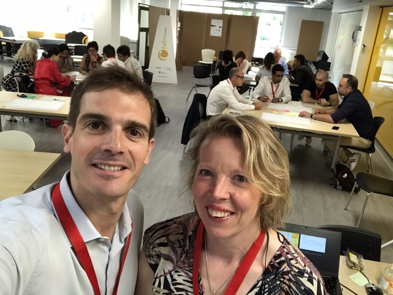 Nicola Doppio and Charlotte Norrman