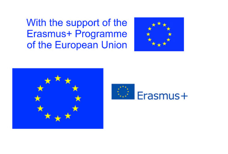 Erasmus+ logga.