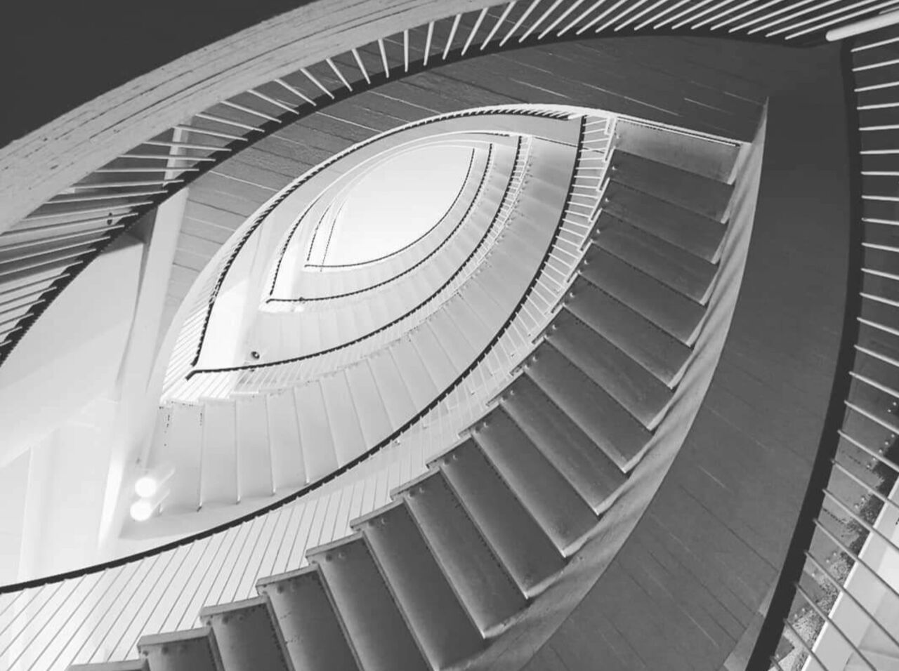 Trapphus vid ett universitet i Helsingfors.