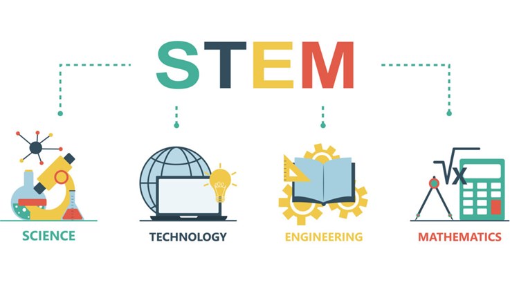 Illustration of STEM higher education