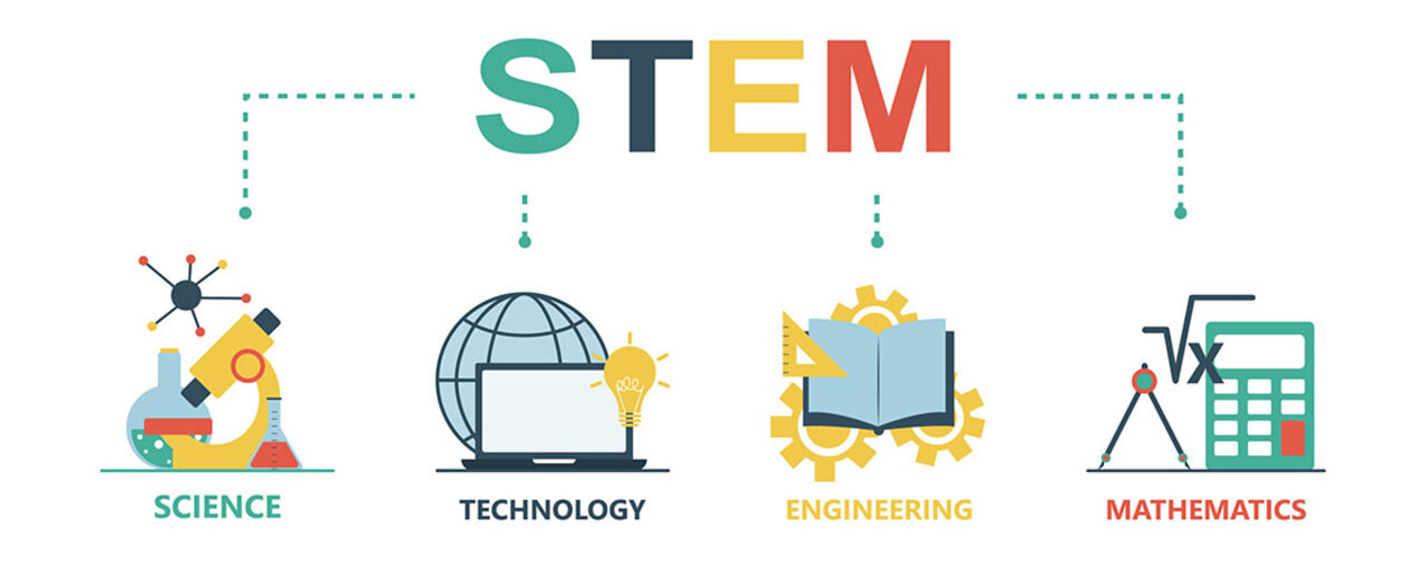 Illustration STEM higher education