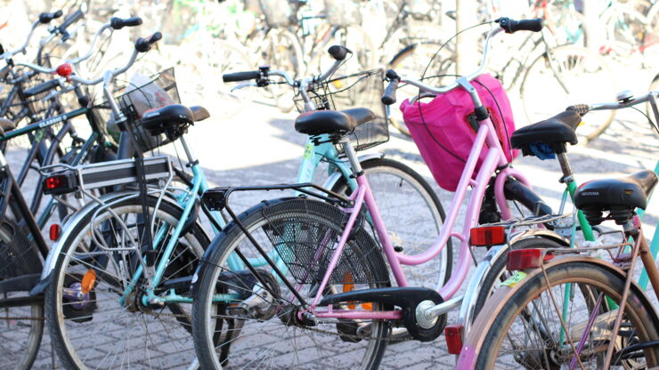 Cyklar på campus