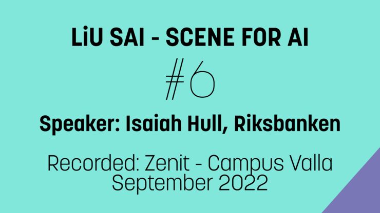 LiU SAI - Scene for AI #6