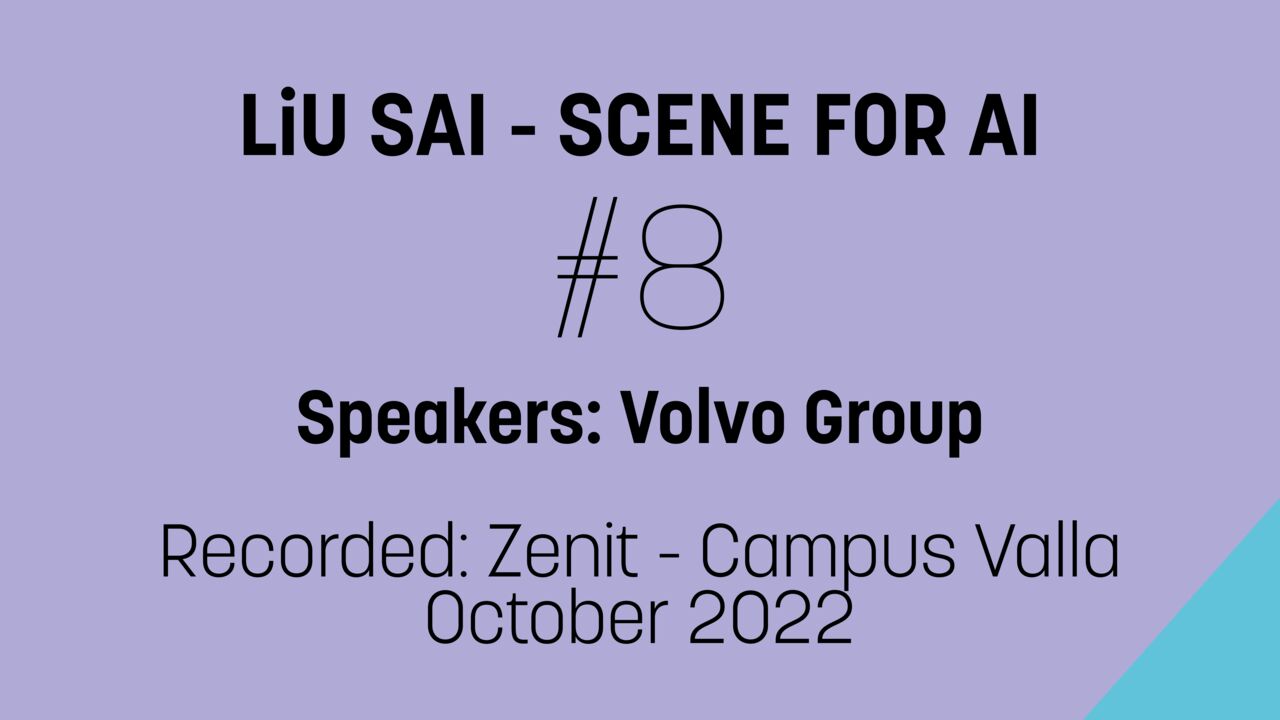 LiU SAI - Scene for AI #8