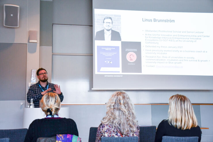 Linus Brunnström, Göteborgs universitet.