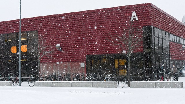 Winter at the Campus Valla.