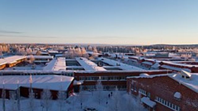 Universitetsområdet på Porsön i Luleå.