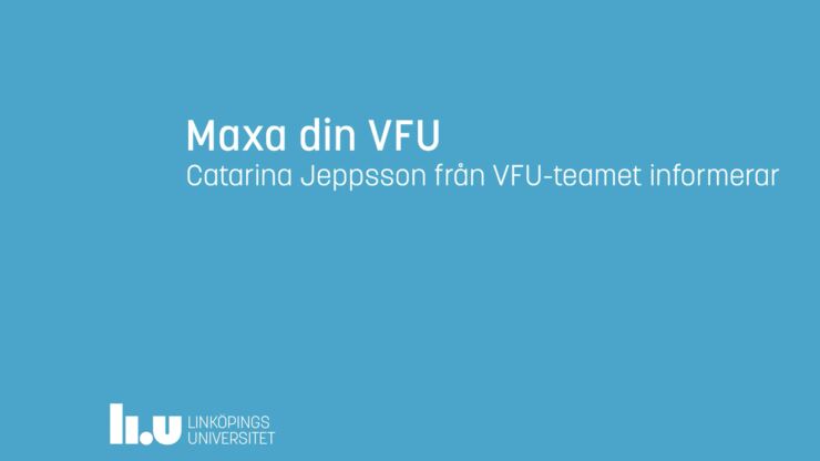 Visningsbild för film om maxa din VFU