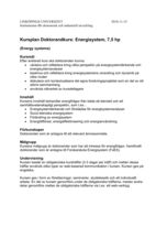 kursplaner för doktorandkurser inom foes