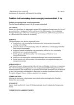 kursplaner för doktorandkurser inom foes