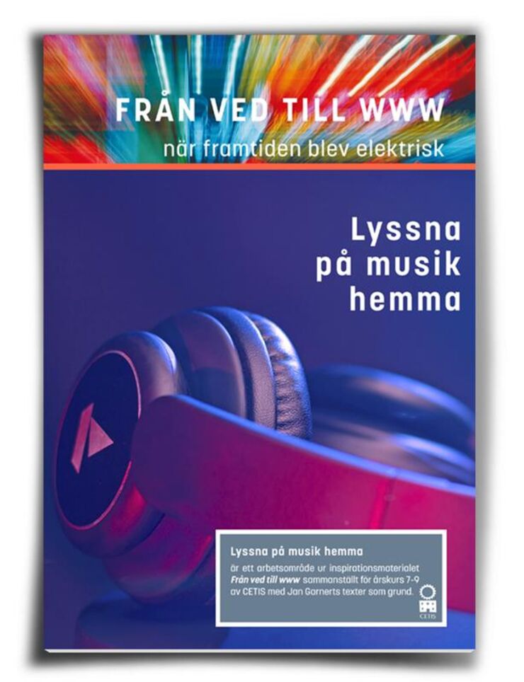 Omslag Lyssna på musik hemma. 