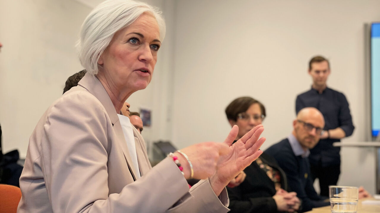 Sjukvårdsminister Acko Ankarberg Johansson (KD).