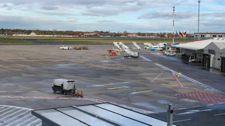 Tegel flygplats i Berlin.