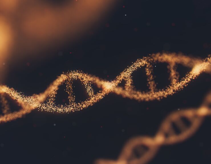 Illustration av DNA