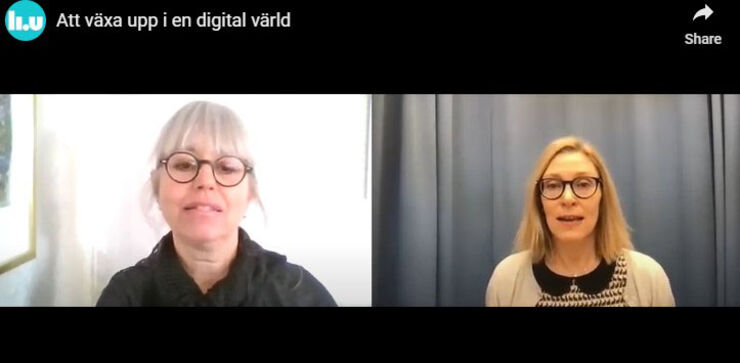 Journalisten Anna Grönqvist intervjuar Anett Sundqvist, forskare vid LiU.