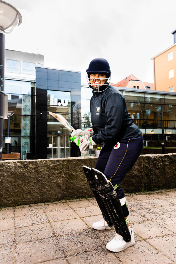 Cricketspelare LiU Elitidrott