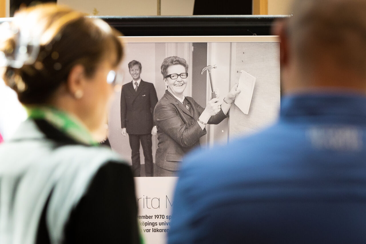 Mingel och utställning Campus US