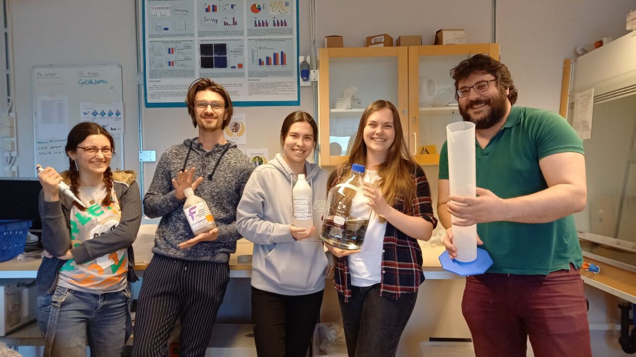 Eric Augiers forskargrupp vid CSAN.