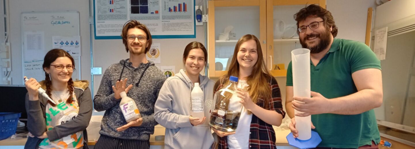 Eric Augiers forskargrupp vid CSAN.