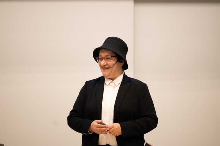 Olfa Kanoun, Professor at the Chemnitz University of Technology in Germany.