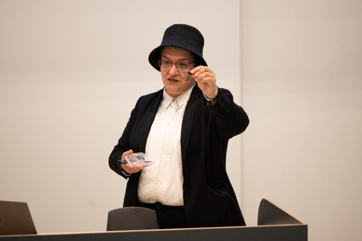 Olfa Kanoun, Professor at the Chemnitz University of Technology in Germany.