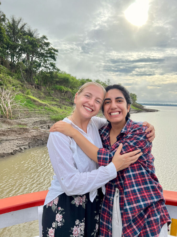 Roksana Rotter and Alejandra Leon Lavandera.